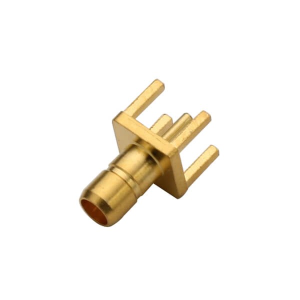 Elecbee SMB Connector Straight PCB Female Through Hole for Mount