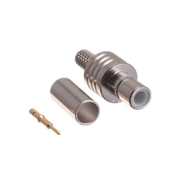 Elecbee SMB Socket Connector Straight Crimp Type for Cable