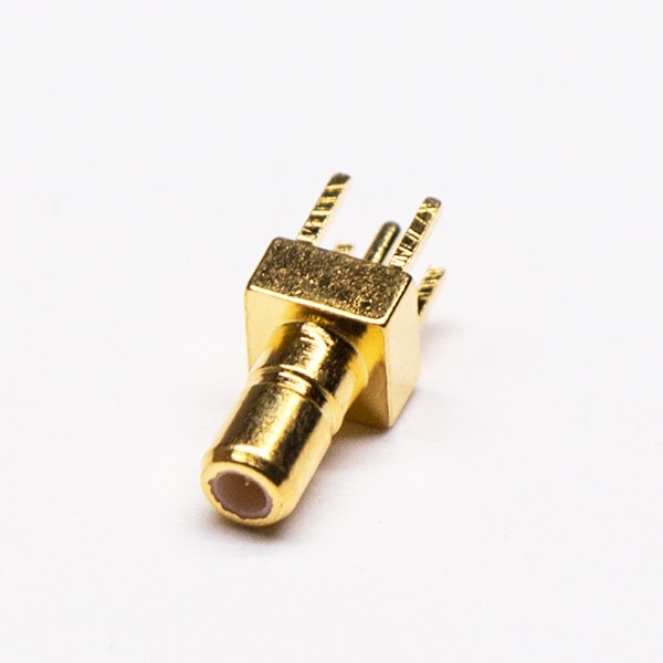 Elecbee SSMB Straight Connector Female RF Coaxial Connector Through Hole for PCB Mount