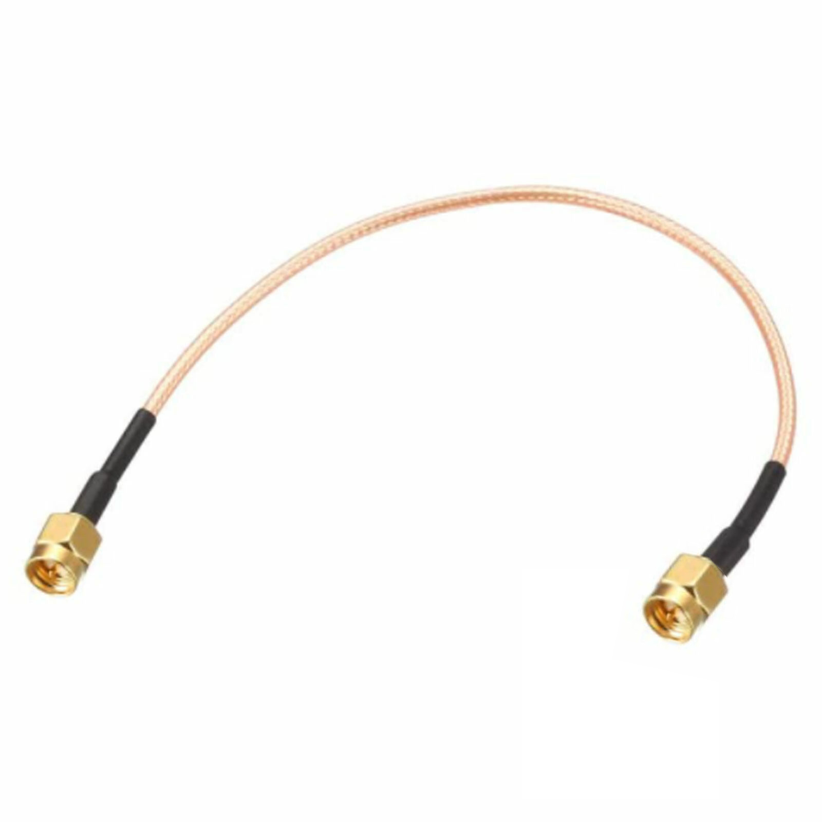 Elecbee SMA Male to SMA Male Plug RF Adapter Cable RG316 Extension 100cm