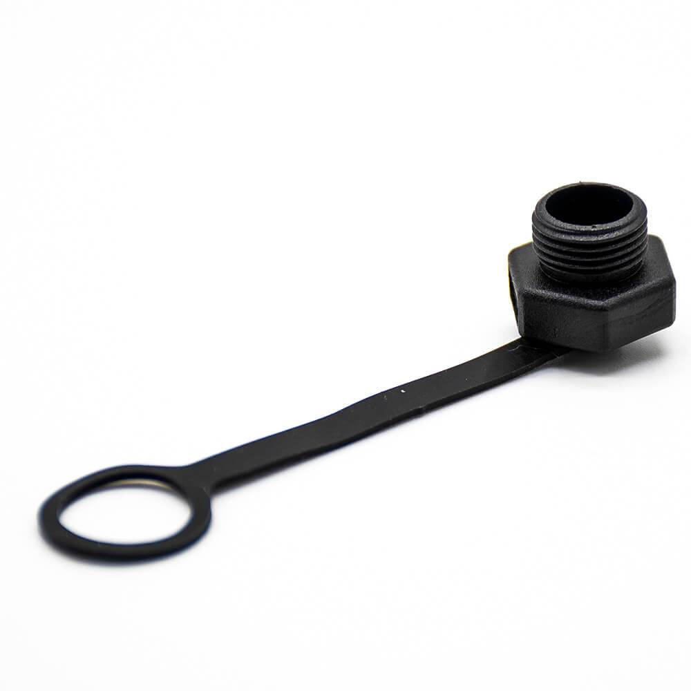 Elecbee Plastic Dust Cover M12 Female For Panel-mount Sockets