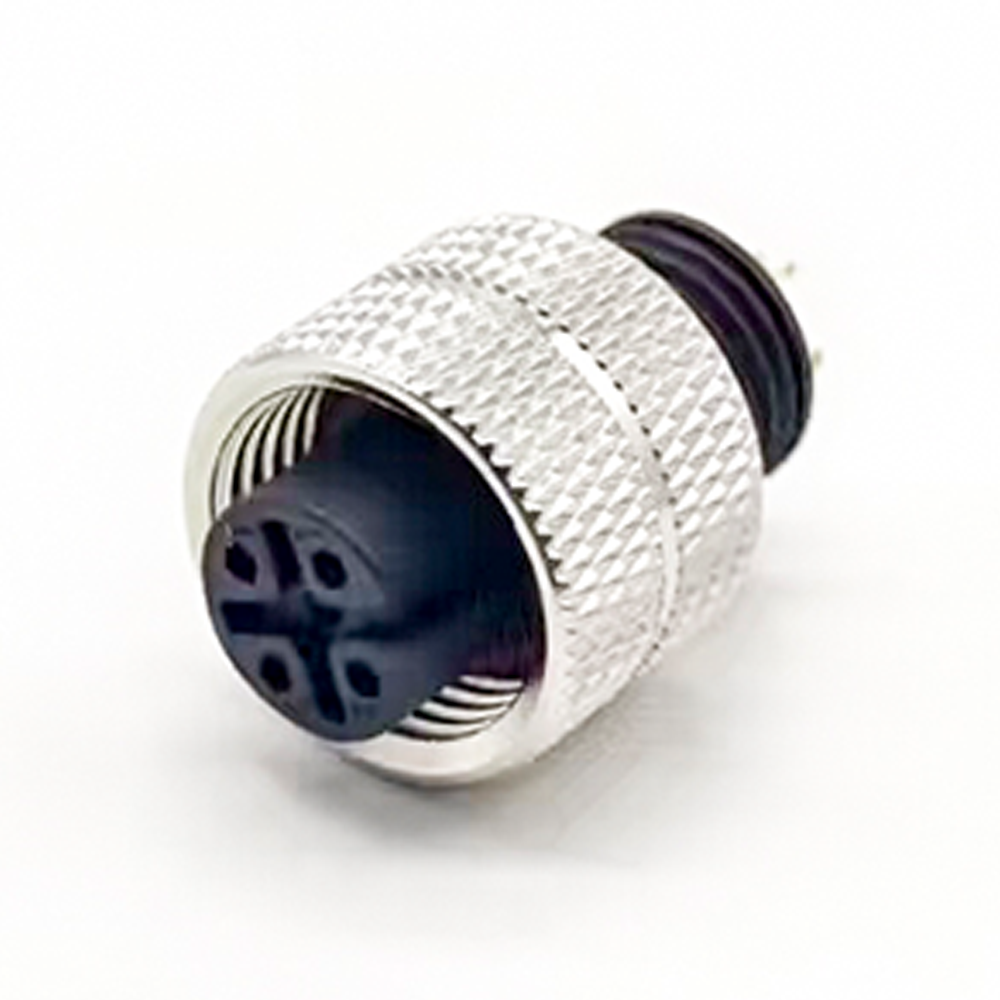 Elecbee M12 Molded Cable Connector A Code Straight 5pin Female Non-shield connector