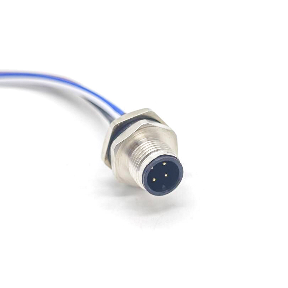 M12 Field Wireable Connector 4 Pin 8 Pin | Shine Industry