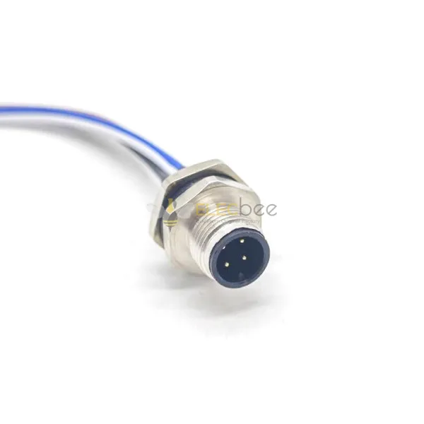 M12 Field Wireable Connector 4 Pin 8 Pin | Shine Industry