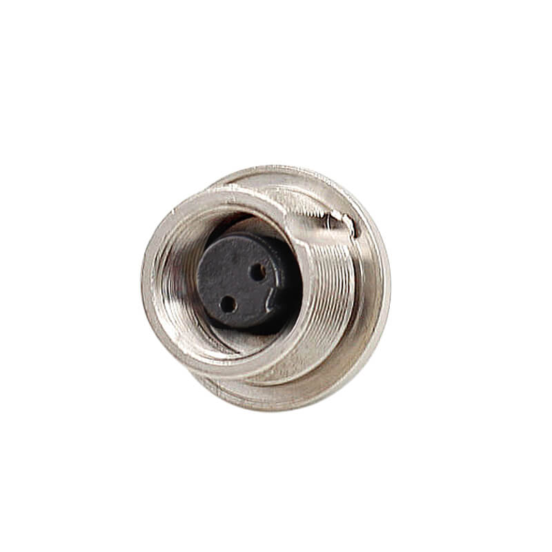 Elecbee Waterproof Female Front Mount Socket M9 Connector 2 Pin for Soldering Cable