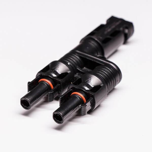 Elecbee Solar PV Breakout Connector Adapter One Male to Two Female for Solar Panels