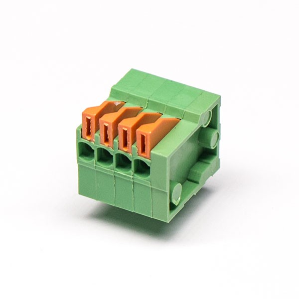 Elecbee Configurable Spring Terminal Blocks 8pin Straight Through Hole PCB Mount