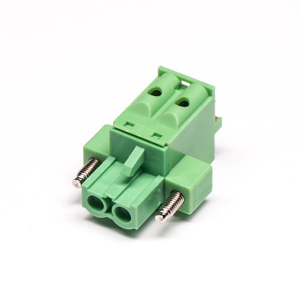 Pluggable PCB Terminal Block Straight Solder Type spring terminal