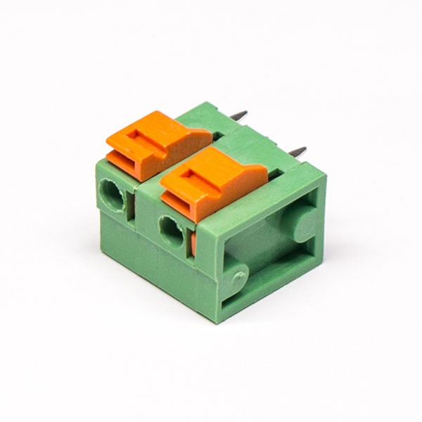 Elecbee Screwless Terminal Blocks Through Hole 4pin Crimp,Cable Connector