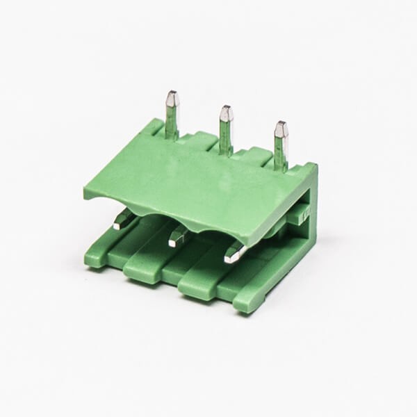 Elecbee PCB Terminal Block Connector 3pin Right Angle Pluggable Headers