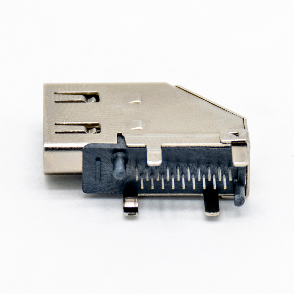 Elecbee 90度HDMI母座弯头90度接pcb