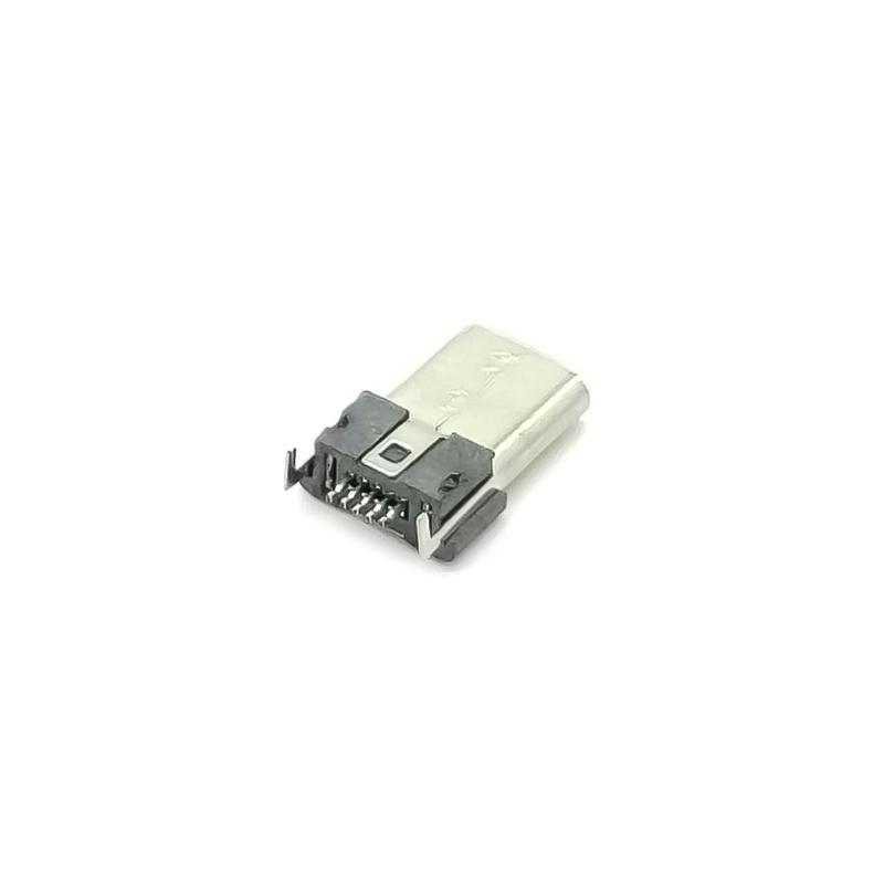 Elecbee Micro USB Male Connector R/A DIP 5 Pin Type B For PCB