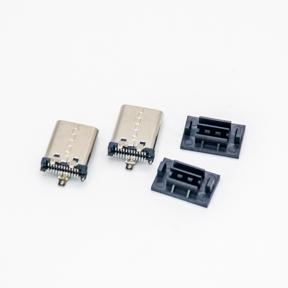 Elecbee Type C Vertical Type Male SMT Through Hole for PCB Mount