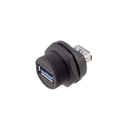 Elecbee USB 3.0 Female to Female Receptacle Waterproof USB 3.0 Adapter