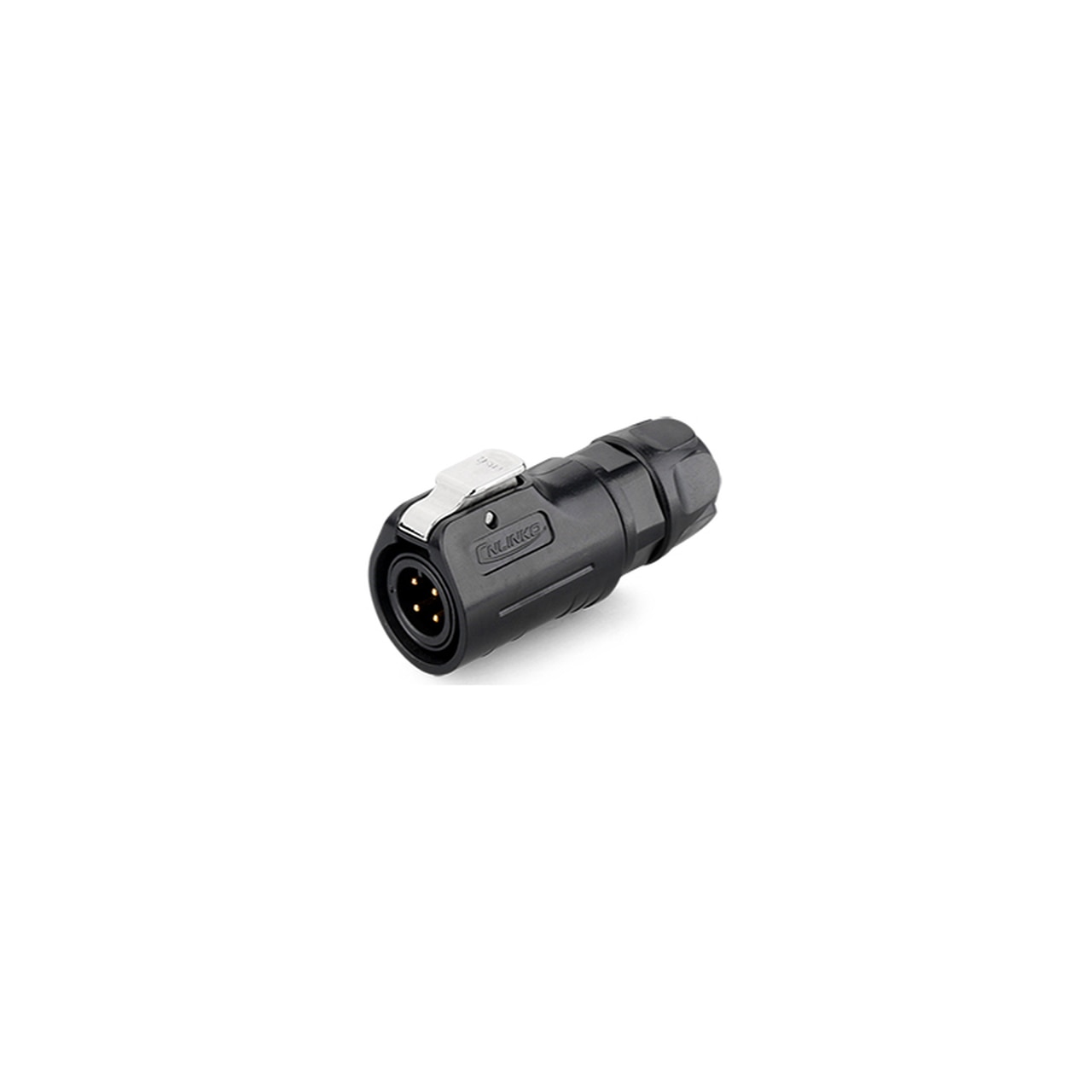 Elecbee LP-12 Series 4-Pin Male Plug IP67 Waterproof Power Connector