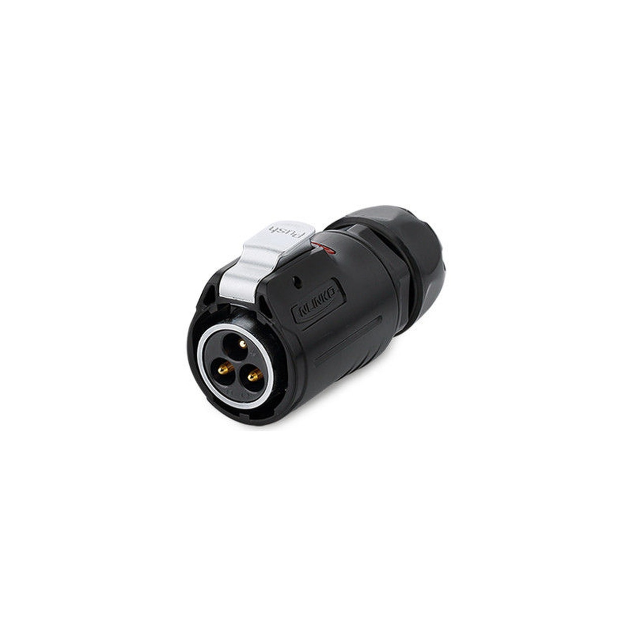 Elecbee LP-24 Series 3-Pin Male Plug IP67 Waterproof Power Connector