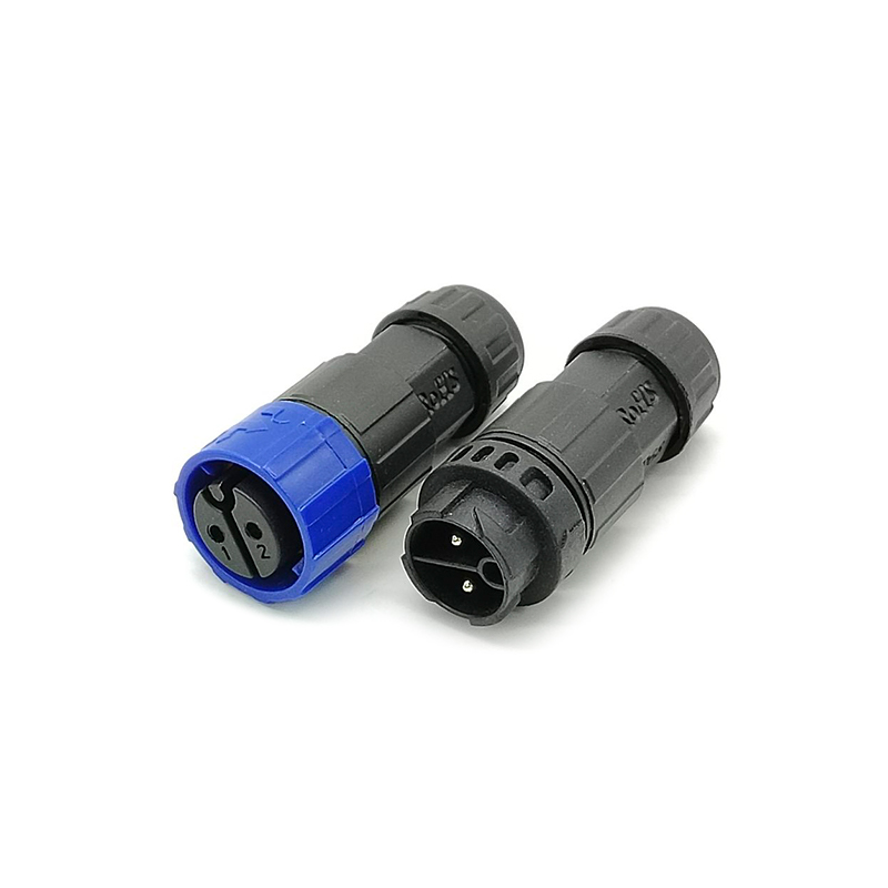 Elecbee M19 Bayonet Waterproof Connector Male And Female Plug 2 Cores Screw Type for Cable