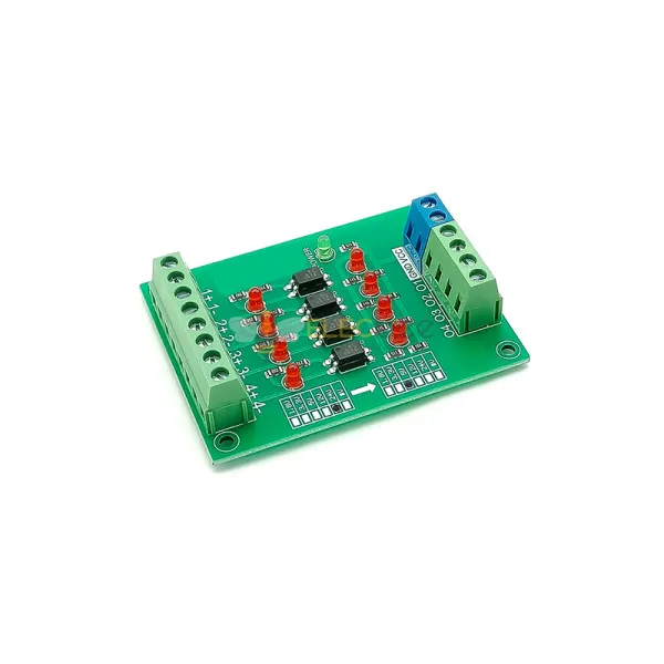 Fyearfly Carte D'Isolation Optocoupleur 4 Canaux - Convertisseur Fyearfly Carte D'Isolation Optocoupleur 4 Canaux - Convertisseur