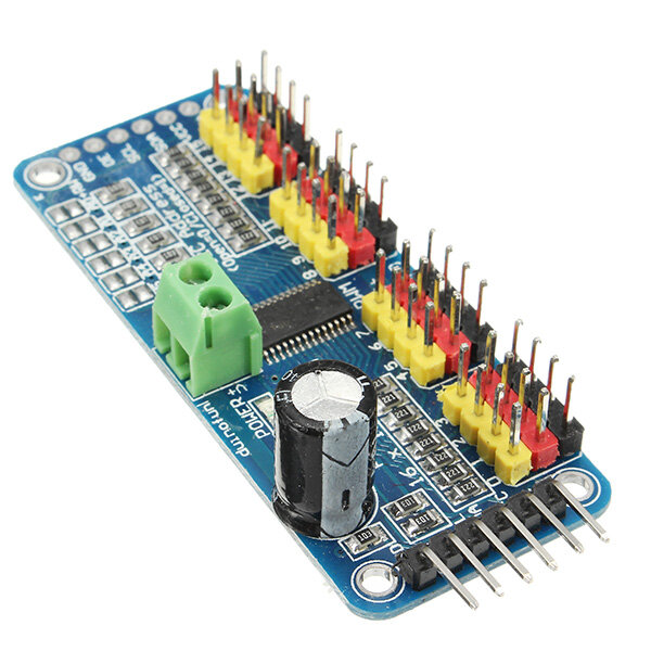 Elecbee 5Pcs PCA9685 16-Channel 12-bit PWM Servo Motor Driver I2C Module
