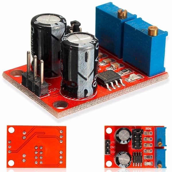 5 pz NE555 Frequenza di Impulso Duty Cycle Modulo Regolabile Generatore ...