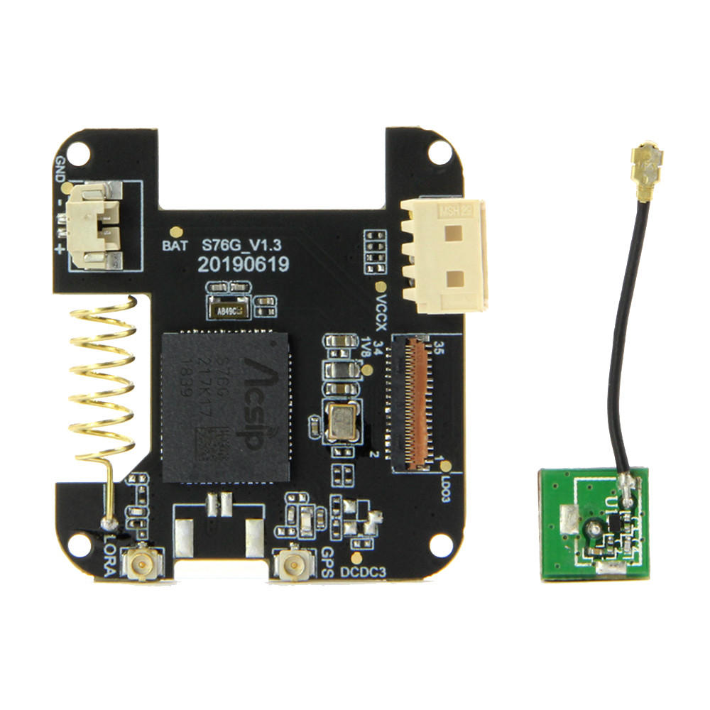 Elecbee TTGO T-Watch GPS+Lora(S76G) Bottom Programable PCB Expansion Board For Smart Box Development Module