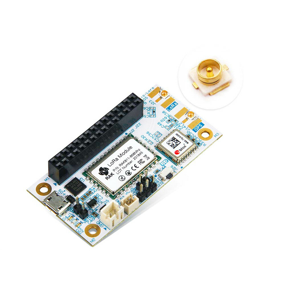 RAK5205 LoRaWAN Tracker Module Supports Low Power Mode iPEX Antenna ...