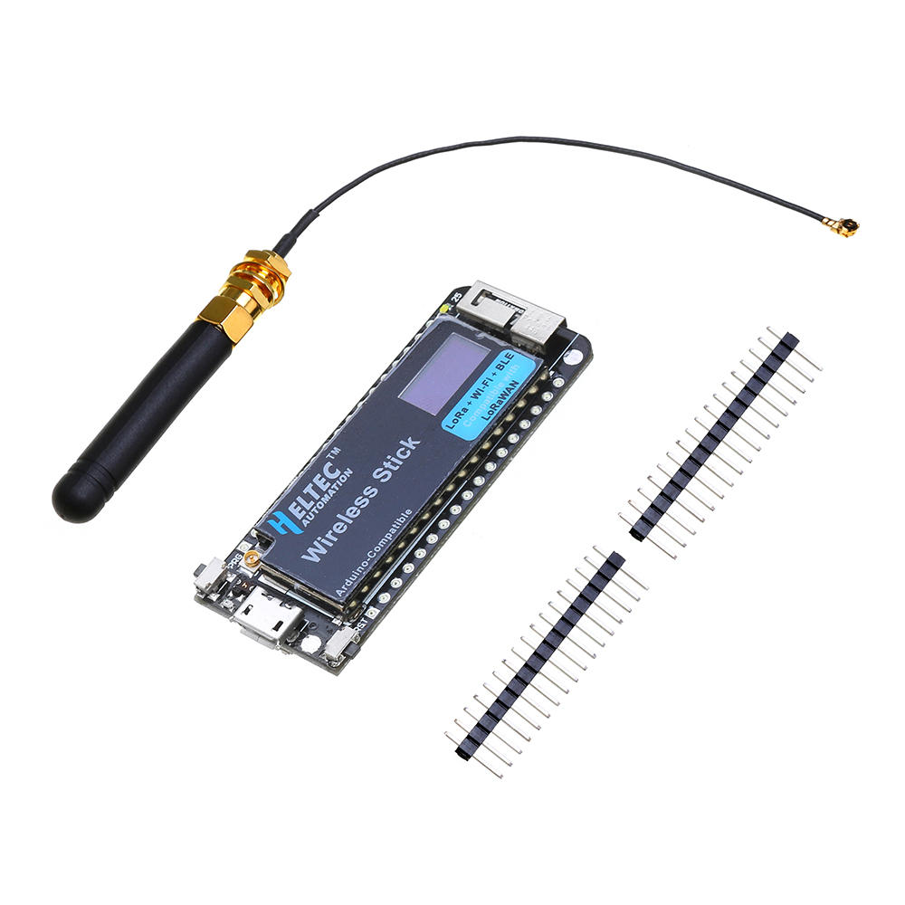 Elecbee bluetooth Wifi IOT SX1276 + ESP32 Development Board Module with OLED and Antenna for IDE 433MHz-470MHz/868MHz-915MHz for Arduino - 适用于官方 Arduino 板的产品
