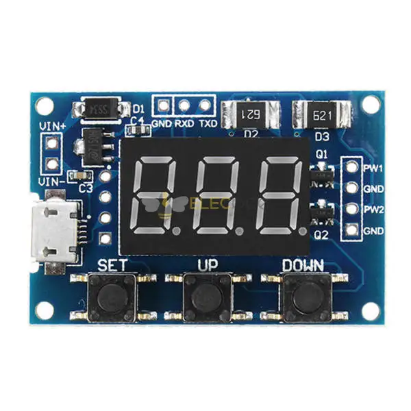 Modulo Generator Módulo generador PWM de 2 canales, 3 uds., ciclo de trabajo de ...