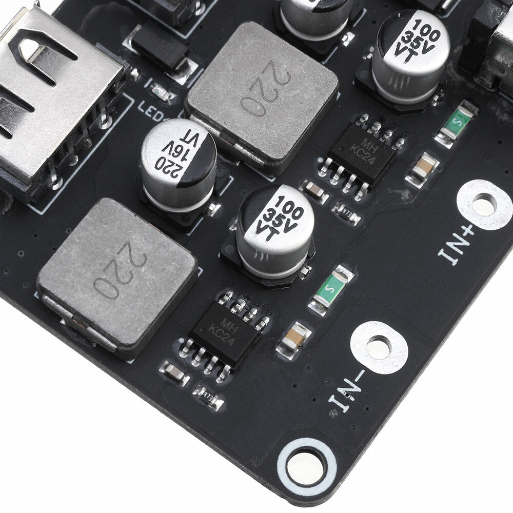 Alimentatore Step Down Convertitore DC-DC 10A Da DC 10-40V a DC 5V
