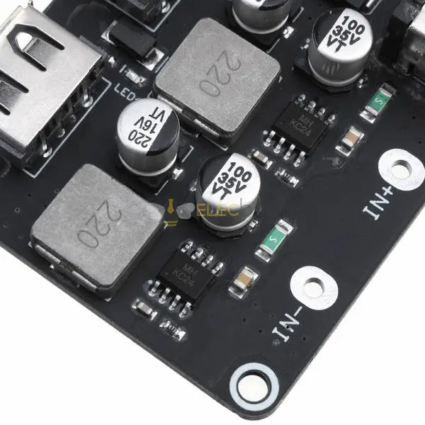 Alimentatore Step Down Convertitore DC-DC 10A Da DC 10-40V a DC 5V Alimentatore Step Down Convertitore DC-DC 10A Da DC 10-40V a DC 5V