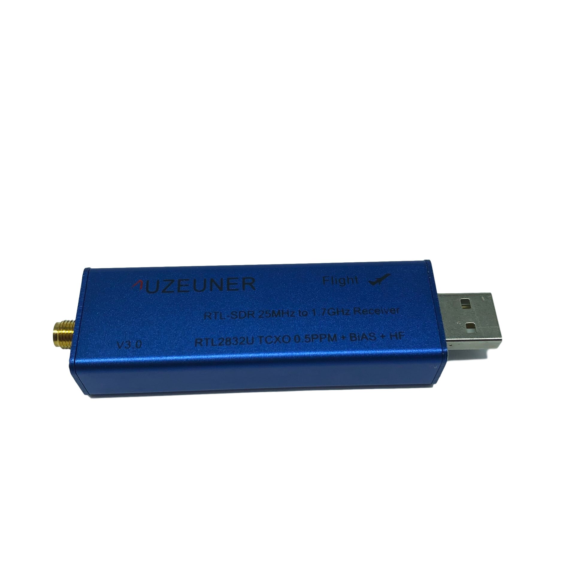 Receptor SDR RTL2832U R828D 25 MHz - 1760 MHz Para Radioaficionados Y Escaneo (FM, AM, USB, LSB)
