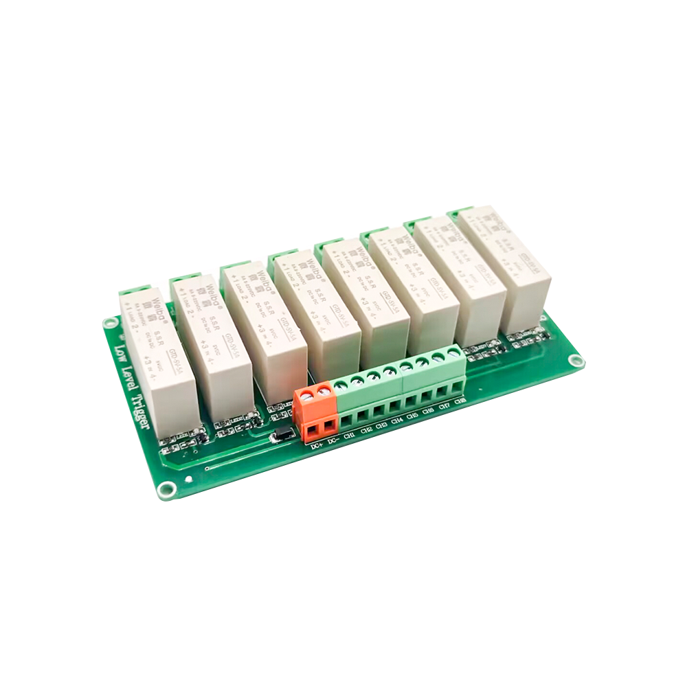 Elecbee 8 قناة Solid State High Power 3-5VDC 5A وحدة ترحيل لأردوينو - المنتجات التي تعمل مع لوحات Arduino الرسمية