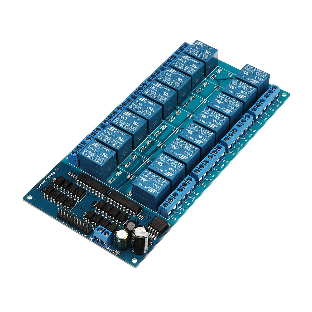 BESTEP 16 Channel 5V Relay Module LM2596 With Optocoupler Protection ...