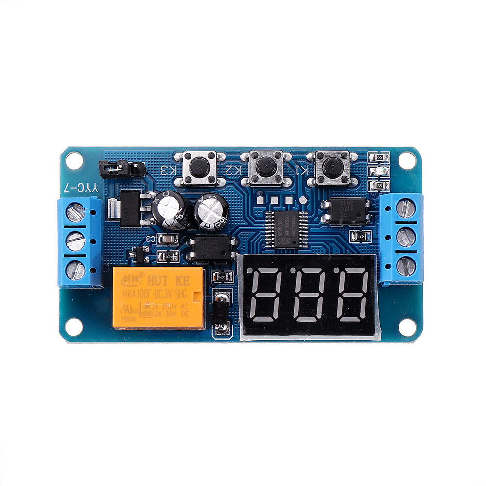 Modulo Relè Timer 1 Canale 5V Con Trigger Interruttore - Ciclo Di Temporizzazione