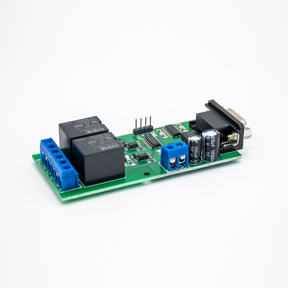 Relay Board 2-Channel Serial Port With RS232 DB9 Interface - Manual ...