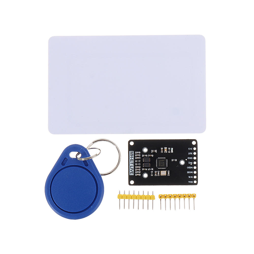 Elecbee 3pcs RFID Reader Module RC522 Mini S50 13.56Mhz 6cm With Tags SPI Write   Read