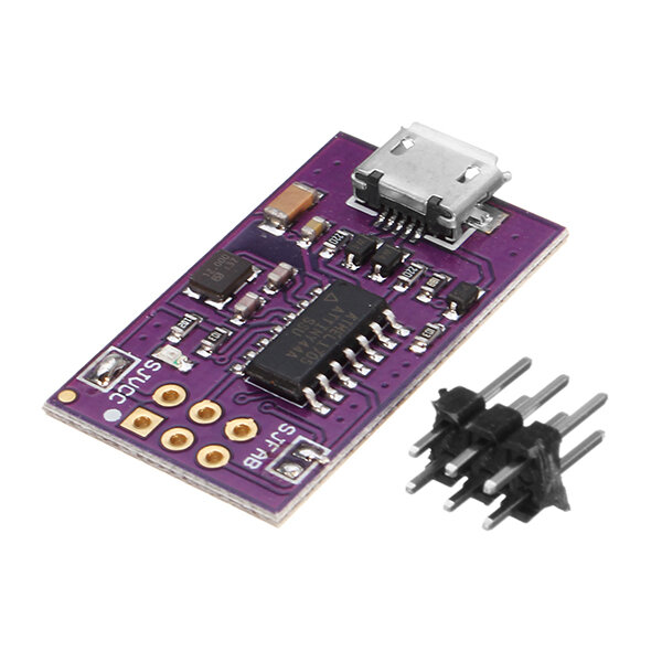 5V Micro USB Tiny AVR ISP ATtiny44 USBTinyISP Programmer Geekcreit for ...
