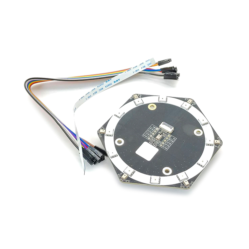 Elecbee 6+1麦克风语音识别I2S接口声源定位K210开发板配件