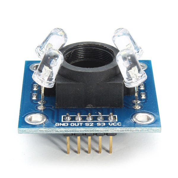 GY-31 TCS3200 RGB Color Sensor Module Arduino Color Recognition Sensor 3.3V-5V Frequency Output Industrial Robot Sorting Detection