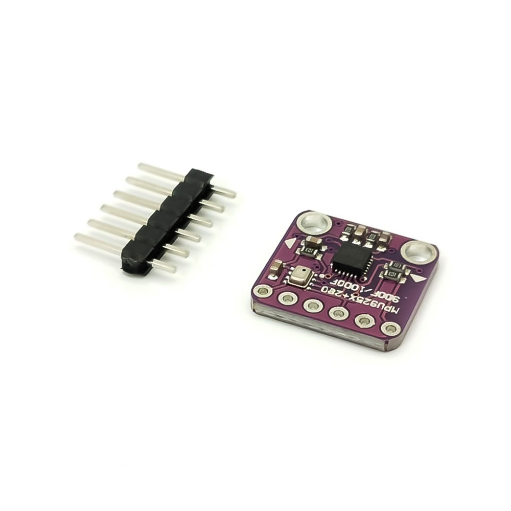 Elecbee MPU9250+BMP280 10DOF GY-91加速度陀螺仪罗盘九轴传感器模块