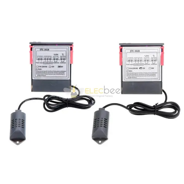 12V 24V 220V 10A STC-3028 dijital sıcaklık nem ölçer termostat çift ekran termom 12V 24V 220V 10A STC-3028 dijital sıcaklık nem ölçer termostat çift ekran termom