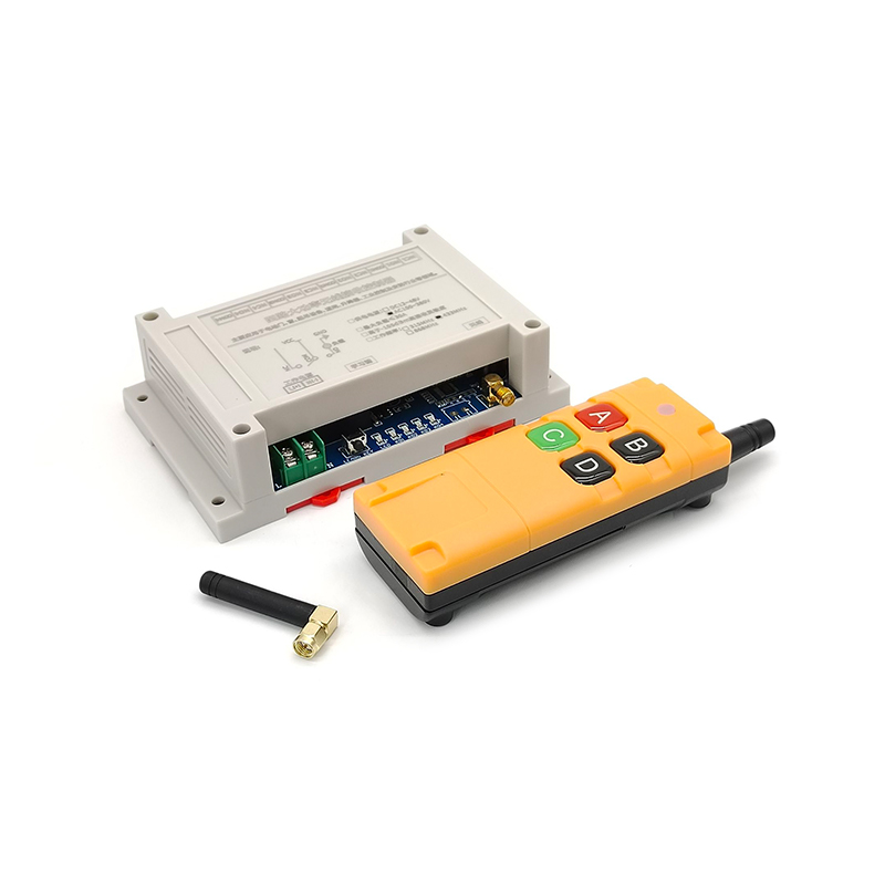 Elecbee Remote Control Switch AC220V-380V 4CH 433Mhz Wireless Relay Switch