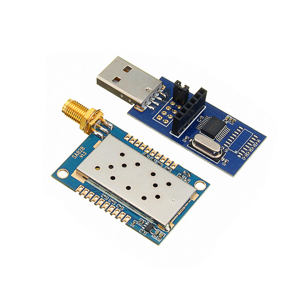 Elecbee All-in-one Walkie Talkie Module Kit SA828 UHF FM Transceiver Small Volume Embedded Wireless Interphone Module VHF134-174M