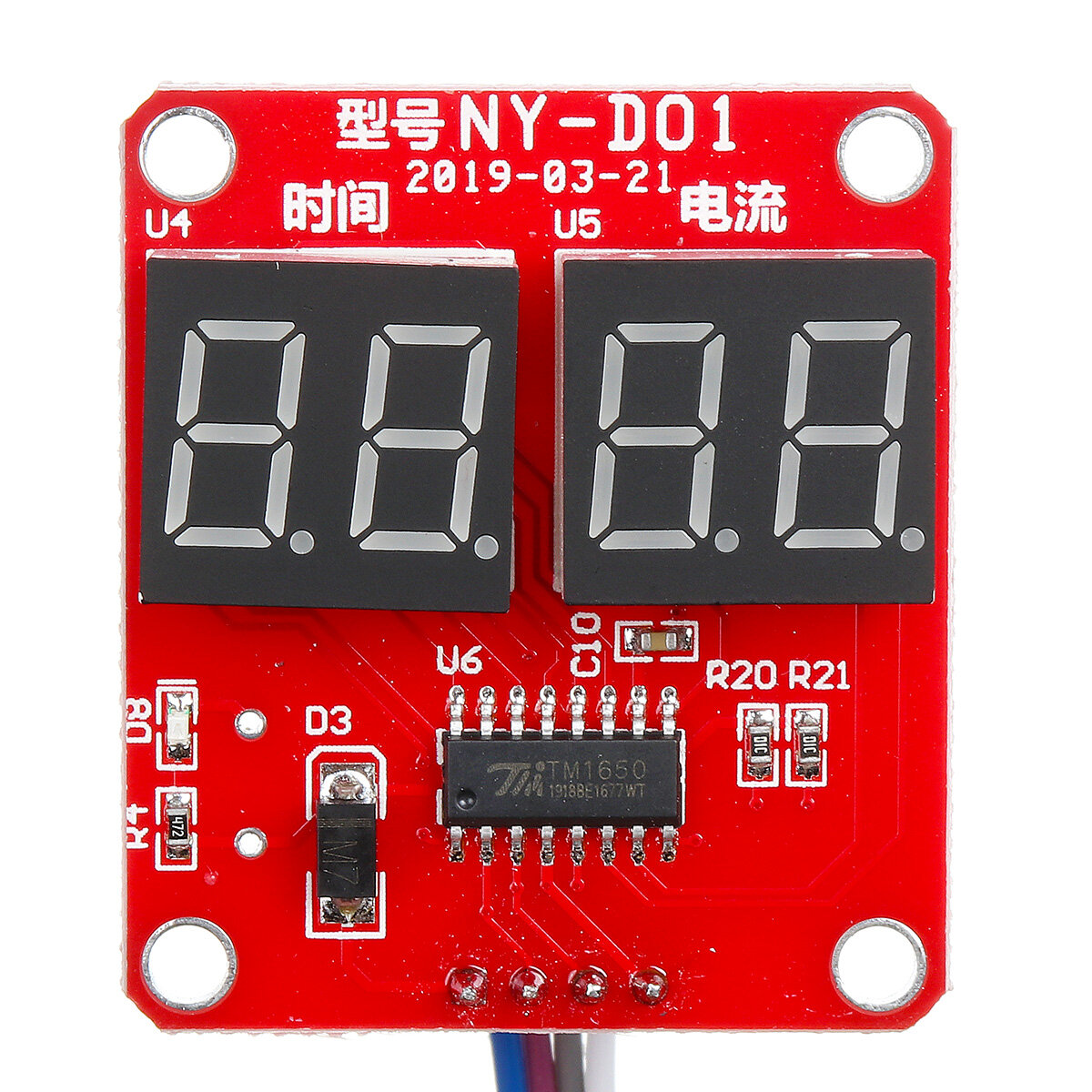 NY-D01 100A/40A Spot Welding Machine Control Board Welder Transformer Controller Panel Parts Adjust Time Current Digital Display I.1217647557 - View #5