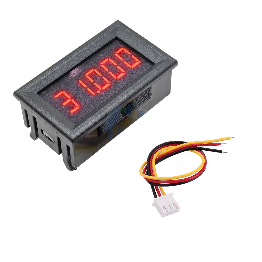 Kfz 12V Wasserdicht Digital Voltmeter Messbereich Blau LED Spannungsanzeige