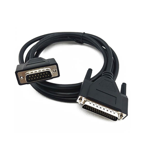 Elecbee D sub 15 Male to D sub 44 male Cable Assembles Connector with AWG24/26/28/32 20pcs