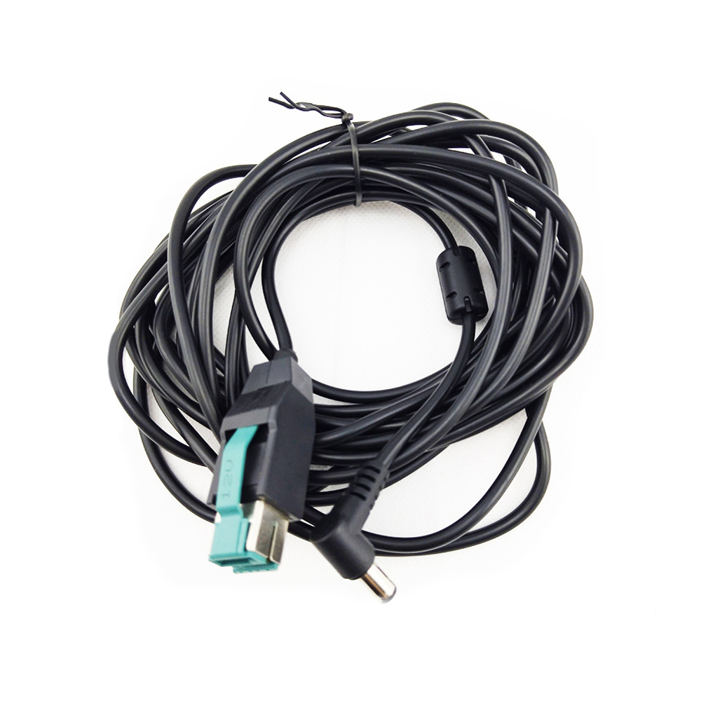 Elecbee POWER USB 12V to DC5.5 Bent Power Printer Cable