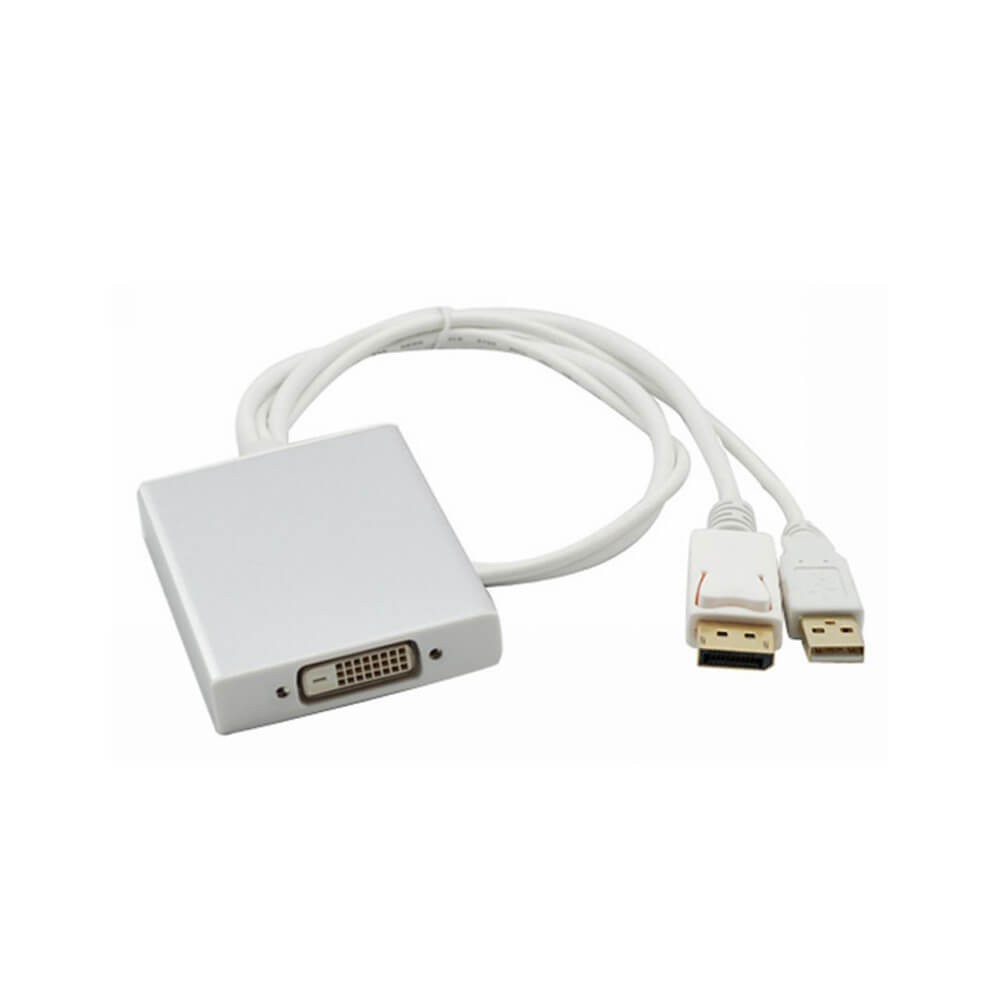 Elecbee Displayport Usb Cable male to DVI 24+1 Female Adapter Cable 0.5m