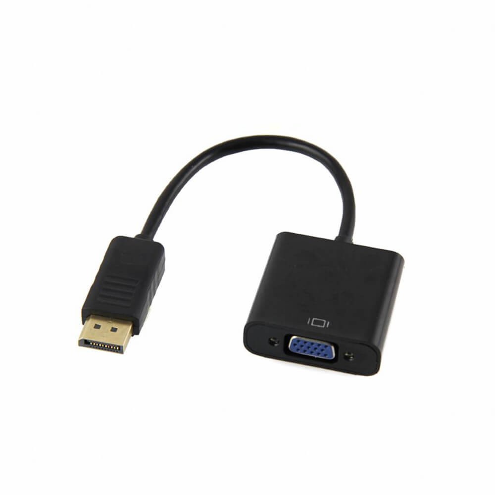 Elecbee VGA 15Pin Female to Displayport Male Type Adapter Cable 0.5m