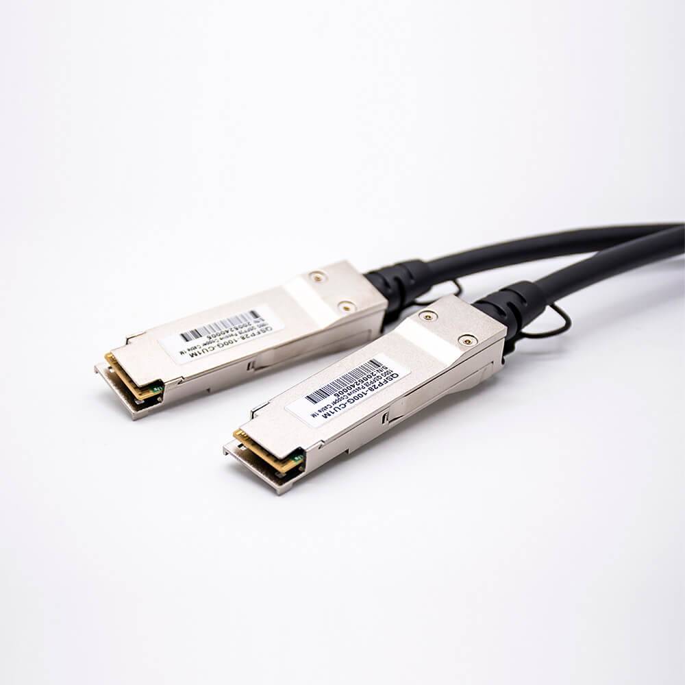 Elecbee QSFP28 Passive Copper Cable DAC 100G QSFP28 to QSFP28 Direct Attach Cable